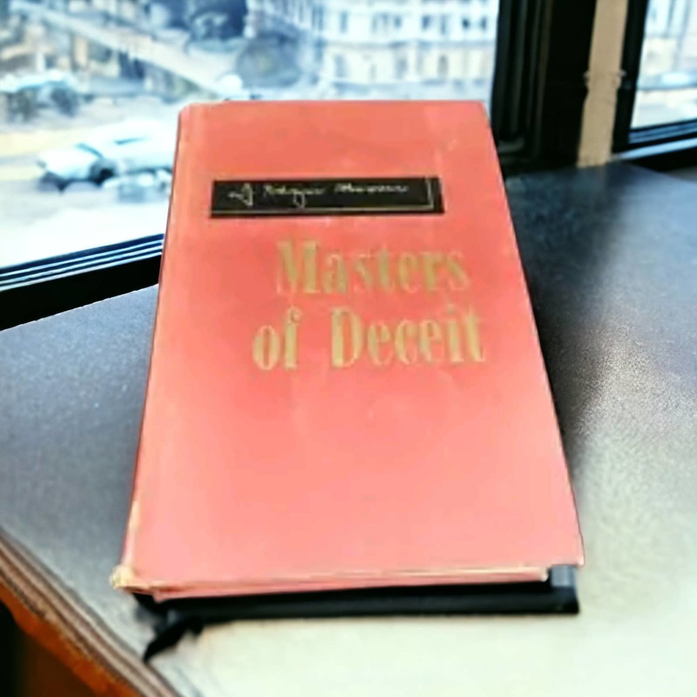 MASTERS OF DECEIT J. EDGAR HOOVER (1960 Seventh Edition Cloth-Hardcover)